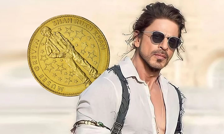 শাহরুখ খানের নামে প্যারিসে স্বর্ণমুদ্রা