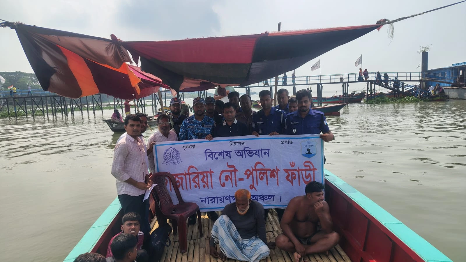 গজারিয়ায় মা ইলিশ ধরায় দুই জেলের কারাদণ্ড, জব্দ ৪০ হাজার মিটার জাল